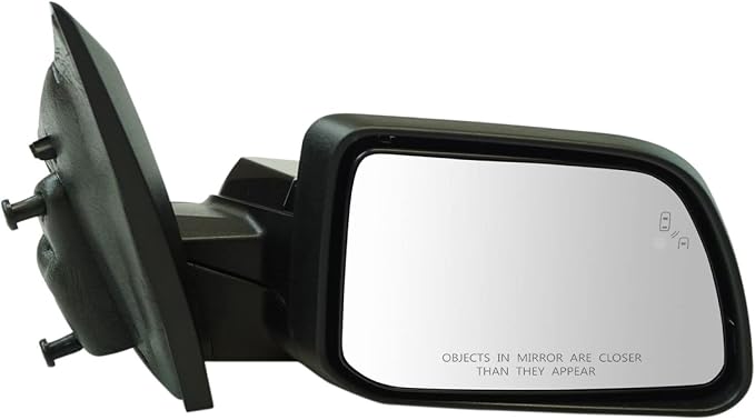 Passenger Side Mirror Assembly Power Heated Memory Blind Spot Turn Signal Puddle Light Paint to Match Compatible with 2012 Ford Edge From 8/08/11 Production Date, 2013-2014 Edge