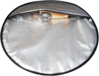 Steering Wheel Sun Shade Cover, Steering Wheel Sun Block Anti-Heat Aluminum Foil Steering Wheel Cover Steering Wheel Sun Heat Shield for SUV Truck Van