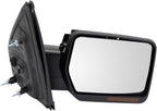 Passenger Side Power Heated Mirror Manual Folding Memory Paint to Match Compatible with 2009-2014 Ford F-150 FO1321354 FO1321405