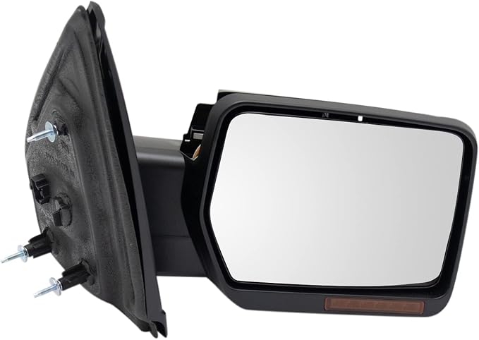 Passenger Side Power Heated Mirror Manual Folding Memory Paint to Match Compatible with 2009-2014 Ford F-150 FO1321354 FO1321405
