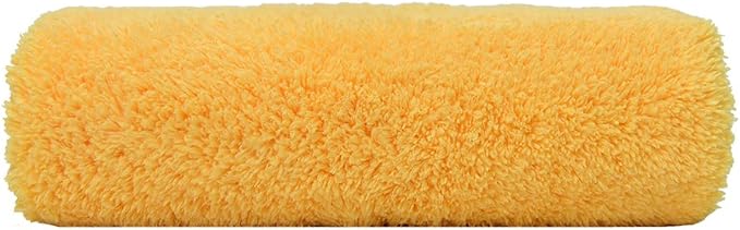 Microfiber Towels for Cars, Car Drying Wash Detailing Towel with Plush Edgeless Microfiber Cloth (Yellow)