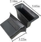 Front/Rear Row Door Side Storage Box Compatible with Ford Escape 2020 2021 2022 2023 2024 2025 Armrest Phone Container Door Organizer Handle Pocket ABS Tray Insert Glove Pallet
