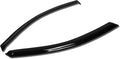 Rain Guards Compatible with 2004-2015 Titan King Cab 2pcs Tape-On Window Visor Deflector