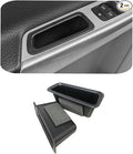 Front Row Door Side Storage Box Compatible with Volvo S60 2009-2017 2018 V60 2009-2017 2018 Armrest Phone Container Door Organizer Handle Pocket ABS Tray Insert Glove Pallet