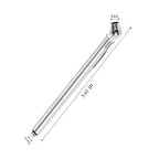 Pencil Tire Pressure Gauge (10-75PSI) Stainless Steel Body and Metal Made Nozzle 3 Measurements for Vehicles (3 Pack)