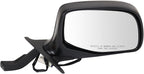 Passenger Side View Mirror Manual Folding Electric Adjustment Non-Heated No Memory Black Compatible with 1992-1996 Ford Bronco 1992-1997 F150