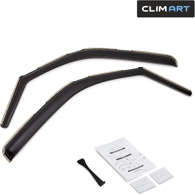 in-Channel Incredibly Durable Rain Guards for GMC Savana 2500/3500 1996-2026, Original Window Deflectors, Vent Window Visors, Vent Deflector, 2 pcs. - 696209
