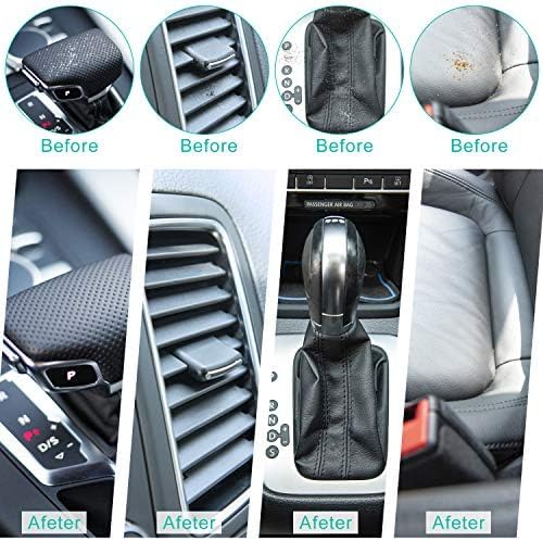 Car Cleaning Gel for Car Detailing Car Cleaning Gel Putty Reusable Keyboard Cleaner Gel Car Putty for Cleaning Dust Universal Cleaning Gel 5 Pack(Green)