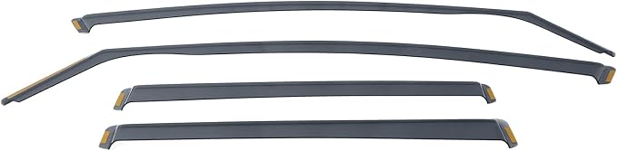 in-Channel Window Visors Fits for 2021-2023 Volkswagen ID.4, Side Auto Window Wind Deflectors, Ventshade, Rain Guards for Cars/Trucks