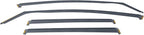 in-Channel Window Visors Fits for 2021-2023 Volkswagen ID.4, Side Auto Window Wind Deflectors, Ventshade, Rain Guards for Cars/Trucks