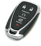 OEM Electronic 5-Button Smart Key Fob Remote Compatible with 2021-2024 Chevrolet Camaro & Malibu (FCC ID: HYQ4ES, P/N: 13522891, 13522884)