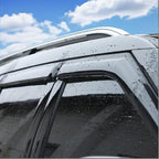 Rainproof Side Window Wind Deflectors for Range Rover Sport 2006-2013, Tape-on Sun Rain Guard Sets,Nice Looking Window Visors for Cars,Vent Deflector for Rover Sport 06-13 LA04