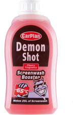 Demon Winter Windshield Washer Fluid Shot, 17 fl oz – Concentrate Sub-Zero Windscreen Washer Fluid Booster, High Power Shot Makes up to 845 fl oz
