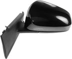 2 Piece Driver and Passenger Side Mirror Assembly Set Electric Adjustment Heated No Memory Black Compatible with 2012-2014 Toyota Yaris TO1320280 TO1321280
