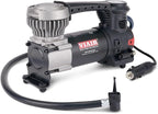 VIAIR 84P - 00084 Tire Inflator Portable Air Compressor for Car, Truck & SUV | 12V On/Offroad Heavy Duty Pump 60 PSI, Cigarette Plug, Press-On Chuck