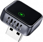 Wireless WIFI7 Bluetooth CarPlay Adapter for iPhone&Android | Seamless Connection, Convert Wired to Wireless, 2 in 1, 24.5mm USB-A with USB-C Adapter, Plug & Play for IOS 10+&Android 12+