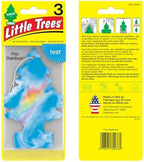 Car Air Freshener | Hanging Tree Provides Long Lasting Scent for Auto and Home | 24 Air Fresheners |Fire Rainbow