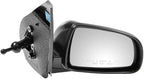 Passenger Side Mirror Manual Remote Paint to Match Textured Compatible with 2007-2011 Chevrolet Aveo GM1321329