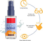 Anti Fog Spray 60ml/30ml Spectacle Lens Anti-Fog Spray Car Windshield Window Rainy Weather Defogging Spray Cleaning Spray for Mirrors Glass