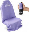 Car Seat Towel | Premium Microfiber Towel Seat Covers for Cars | Universal Fit & Machine Washable | Portable Car Seat Towel Cover After Gym, Yoga, Beach Taro Purple