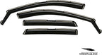 Voron Glass in-Channel Extra Durable Rain Guards for Ford Escape 2020-2026, Window Deflectors, Vent Window Visors, 4 Pieces - 200439