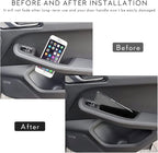 Car Door Tray Organizer Compatible for 2015-2022 2023 2024 2025 Porsche Macan Accessories Interior Car Door Handle Insert Pocket Storage Box
