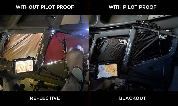 Boeing 737 Cockpit Sunshade Kit – Triple-Layer Blackout Window Shades for 737 NG & MAX Flight Deck | Precision-Fit, Foldable | Built by Pilots