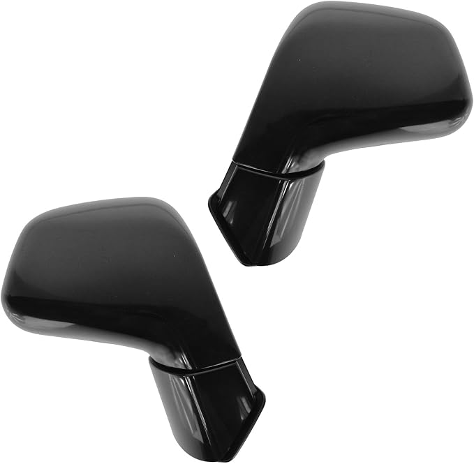 Driver and Passenger Side Mirror Assembly Set Power Paint to Match Smooth Compatible with 2008-2010 Saturn Vue, 2013-2015 Chevrolet Captiva Sport