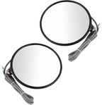 Mirror Set Manual Driver and Passenger Side Compatible with 2000-2019 Ford F-650 1997-2009 Chevrolet T6500 1997-2009 GMC T6500 2011-2018 Ram 4500 2000-2019 Volvo VNL 2002-2019 International 4300