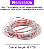32Ft (10M) Car Door Edge Protector, Self-Adhesive Scratch Resistant U Shape Auto Door Edge Guard Decoration, Anti-Collision Car Doors Trim Strip Protector for Truck, SUV, Sedan (Clear-10M)