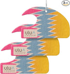 Hanging Car Air Freshener | Tropical Beach Coconut Surf Wax Scent Mini Wave | Long Lasting Car Freshener, Closet and Beyond | Made In USA | 3 Pack (80'S)