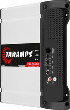 HD 3000 1 Ohm 1 Channel 3000 Watts RMS MAX, Full Range Car Audio, Monoblock, LED Monitor Indicator, Class D Amplifier, Crossover, White 3k amp, Sound Quality