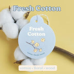 Clean Mix Car Charms 4-Pack Included Scents: Lemon Verbena, Fresh Cotton, Happy Days, Calming Lavender