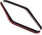 Outside Mount Window Vent Visors Rain Guards Compatible with Isuzu Isuzu Hombre 1996-2001 | Side Window Wind Deflectors Rain Shields | Smoke Tinted, 2 Pcs Set, DGWV-046-5