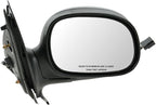 Passenger Side View Mirror Manual Folding Electric Adjustment Non-Heated No Memory Black Compatible with 1998-2002 Ford Expedition 2001-2002 F150 Without Aspherical Glass