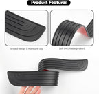 4PCS Car Door Edge Guards with 2.36" Width,Rubber Car Door Sill Protector for Doors Sills Anti-Scratch Protection,Universal Waterproof Doors Sill Protectors for Vehicles