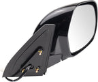 Passenger Side Mirror Assembly Electric Adjustment Heated No Memory Black Compatible with 2003-2009 Toyota 4Runner TO1321199