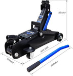 ANTPOWER 2 Ton Floor Jack,with Wheels for Secure Lifting,Fast Lift Floor Jack, Quick Lift Pump for Sport Utility Vehicle,Providing Stable Support for Various Cars (2.0T)