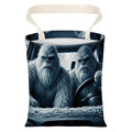 Cute Car Trash Can, Hanging Canvas Car Back Seat Organizer and Storage Bag, Funny Car Trash Bag for Travelling, Outdoor Cool Yeti Pattern