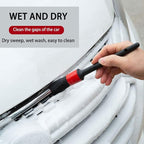 10PCS Car Auto Detailing Brush Set, Auto Detailing Brushes Cleaner Car Detailing Brushes Exterior, Car Interior Brush for Detailing Cars Automotive Interior, Wheels, Exterior, Leather