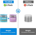 2Pack Cleaning Gel for Car Cleaning Putty Car Slime for Cleaning Car Detailing Putty Detail Tools Car Interior Cleaner Automotive Car Cleaning Kits Keyboard Cleaner Blue Purple (320g/11.2oz)