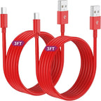 2Pack 3ft Car Carplay Cable for Apple iPhone 17 Pro Max/17 Air/16 Pro/15 Plus/15, USB A to USB C Carplay Charger Cord, iPad Pro 12.9/11,10th, Air 5th/ 4th,iPad mini 6th Gen Car Charging Cable 3 Feet