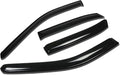 4Pcs Tape-On Window Visor Compatible with 2000 2001 2002 2003 2004 Avalon 4-Door 2000-2004, Deflector Rain Guard, Acrylic Black