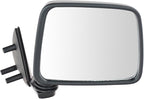 Passenger Side Mirror Assembly Manual Foldaway Paint to Match Black Smooth Compatible with 1986-1994 Nissan D21 1987-1995 Pathfinder 1995-1997 Pickup