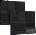 WYNEX Car Sun Visor Organizer with Double-Sided Folding MOLLE Panel, Auto Sun Visor Storage for Essentials & Tactical Gear, Compatible with Cars, Pickup, Trucks, Vans, SUVs