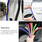 Car Door Edge Guards Rubber U Shape Edge Trim Seal Strips Protector Car Door Edge Protection for Car Auto Vehicle 10M