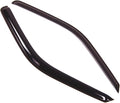 WD2-067 Dark Smoke 2 Pcs Set Window Visor (Outside Mount) Deflector Rain Guard Compatible with 1995-1999 Chevrolet Tahoe
