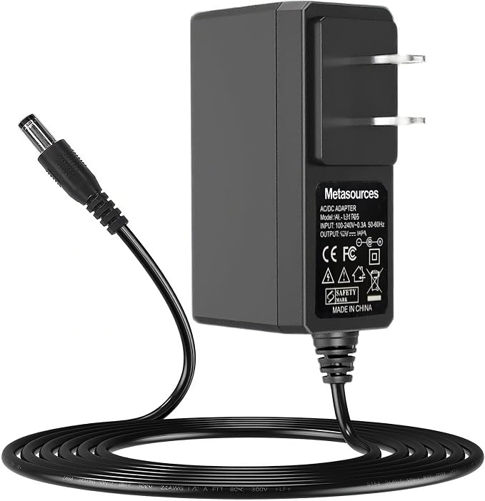 Adapter for Snailax SL-126 SL-262 SL-262A SL-262M SL-262P Massage Extra | Memory Foam Support Seat Cushion 12V DC Power Supply Battery Charger