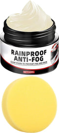 Anti Fog Cream - 50g Waterproof and Long-Lasting Balm, Windshield Defogger, Windshield Rain Proof Agent | Anti-Fog Suitable for Helmets, Goggles, Windshields, and Window