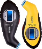 Digital Tire Pressure Gauge 150 PSI 4 Settings with Backlit LCD and Non-Slip Grip (2package)